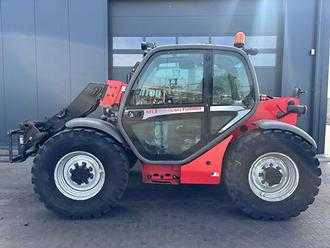 Gabelstapler gebraucht MANITOU MLT634 LSU TURBO DIESEL TELESKOPARMSTAPLER (13066229) backdrop