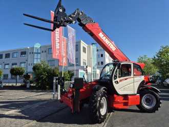 Gabelstapler gebraucht MANITOU MT 1840 A (Basket) 100HP DIESEL TELESKOPARMSTAPLER (13064023) backdrop
