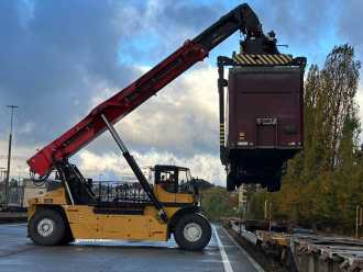 Gabelstapler gebraucht SANY SRSC45G5-P - PIGGYBACK SPREADER DIESEL REACHSTACKER (13069038)