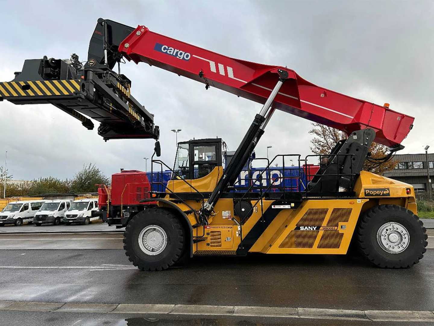 Gabelstapler gebraucht SANY SRSC45G5-P - PIGGYBACK SPREADER DIESEL REACHSTACKER (13076279)