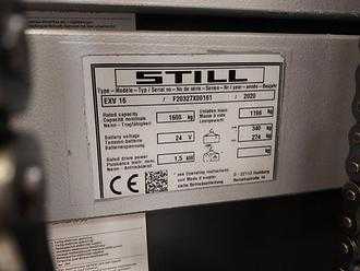 Gabelstapler gebraucht STILL EXV 16 ELEKTRO NIEDERHUBWAGENDEICHSEL (13040822)