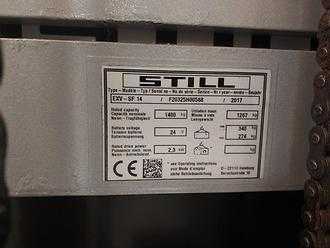 Gabelstapler gebraucht STILL EXV SF 14 ELEKTRO HOCHHUBWAGENFAHRERSTAND (13056267)