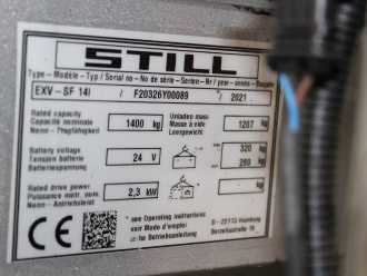 Gabelstapler gebraucht STILL EXV-SF 14 i ELEKTRO HOCHHUBWAGENDEICHSEL (13075075)