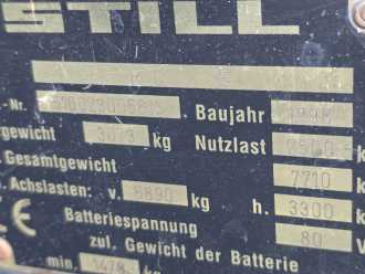 Gabelstapler gebraucht STILL R60-25 ELEKTRO VIERRADFRONTSTAPLER (13067890)