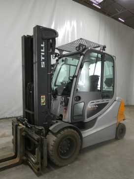 Gabelstapler gebraucht STILL RX 60-50 / ZVG+SS / 4769 Std. ELEKTRO VIERRADFRONTSTAPLER (13028708) backdrop