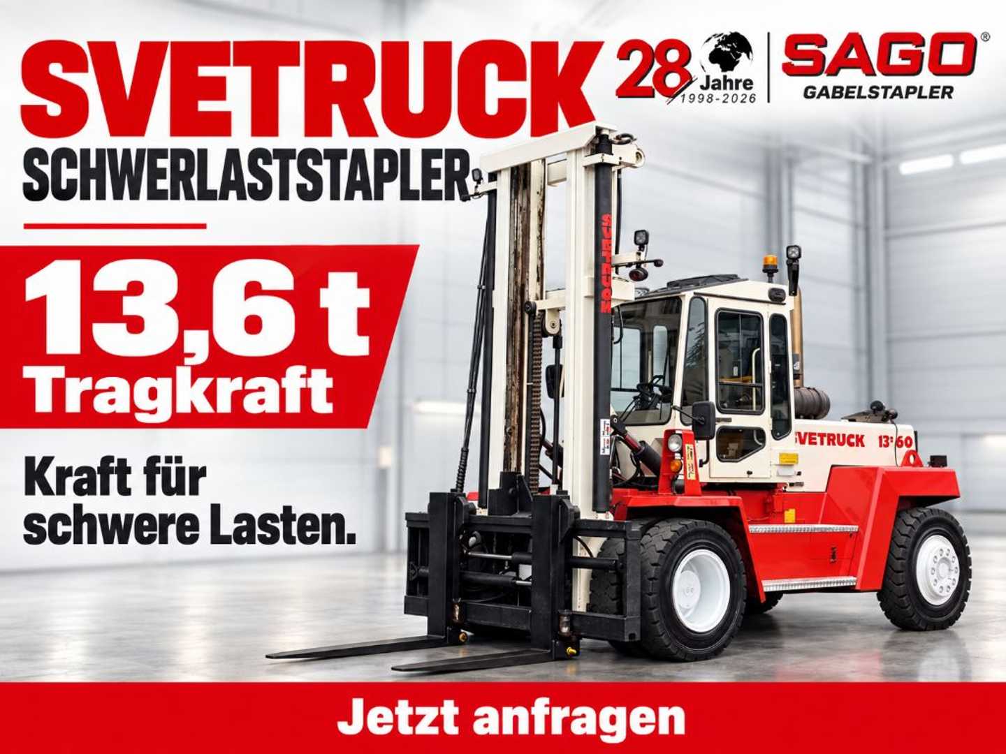 Gabelstapler gebraucht SVETRUCK 13.6 60-32 DIESEL VIERRADFRONTSTAPLER (13002413)