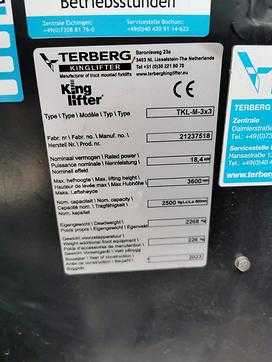 Gabelstapler gebraucht TERBERG Kinglifter TKL-M 3x3-2536 DIESEL VIERWEGEMITNAHMESTAPLER (12894559)