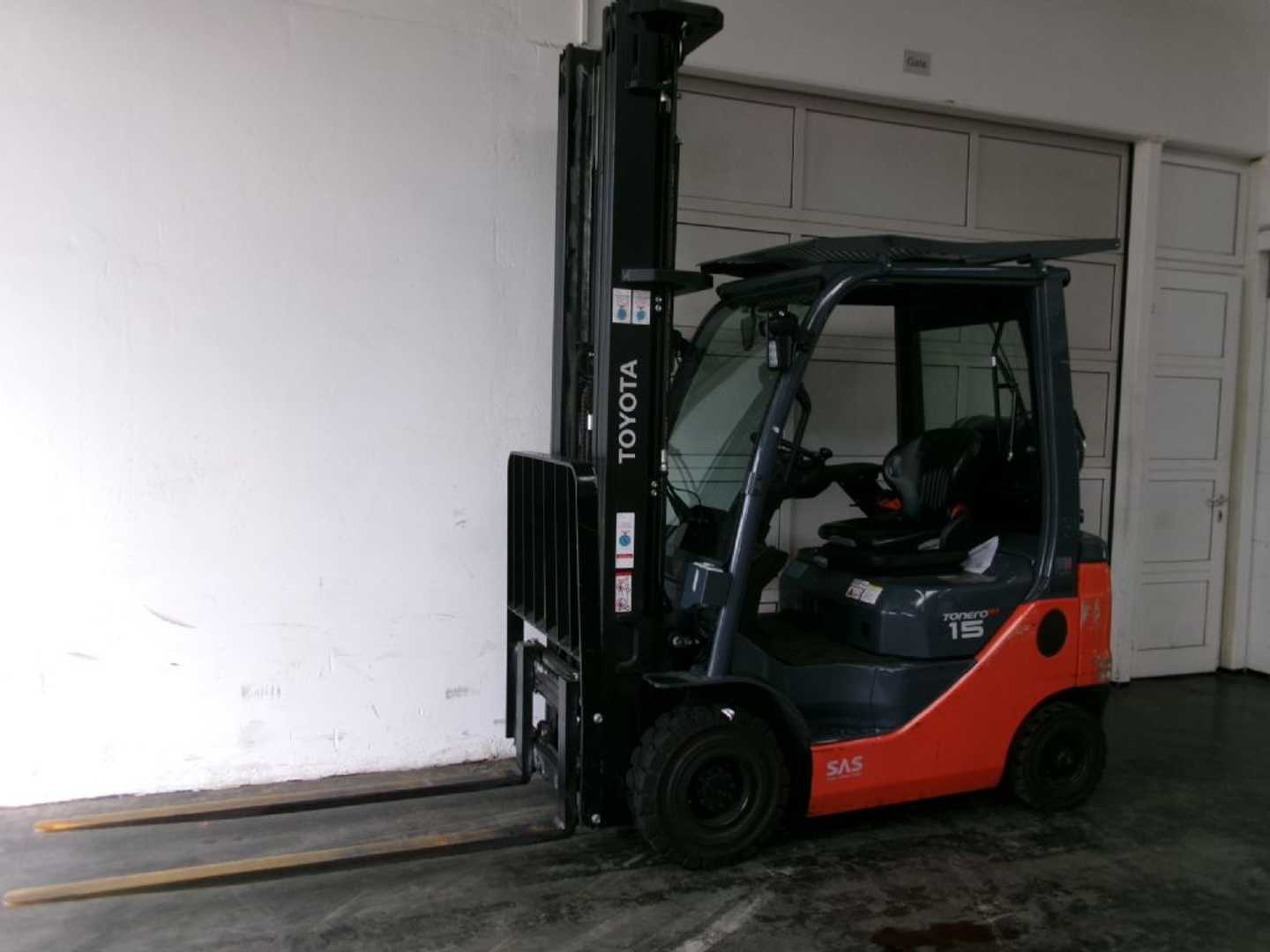 Gabelstapler gebraucht TOYOTA 06-8FG15F *sofort verfügbar* GAS VIERRADFRONTSTAPLER (13067893)