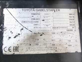 Gabelstapler gebraucht TOYOTA 7 FBEST 13 ELEKTRO DREIRADFRONTSTAPLER (13060242)