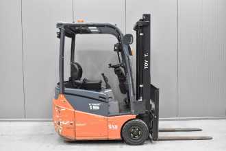 Gabelstapler gebraucht TOYOTA 7FBEST15 /57763/ ELEKTRO DREIRADFRONTSTAPLER (13043738)