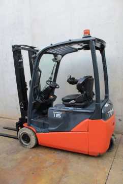 Gabelstapler gebraucht TOYOTA 8FBE16T ELEKTRO DREIRADFRONTSTAPLER (13065187)