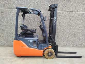 Gabelstapler gebraucht TOYOTA 8FBEK18T ELEKTRO DREIRADFRONTSTAPLER (13061348)