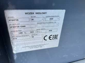 Gabelstapler gebraucht TOYOTA 8FBMT25 ELEKTRO VIERRADFRONTSTAPLER (13067169)