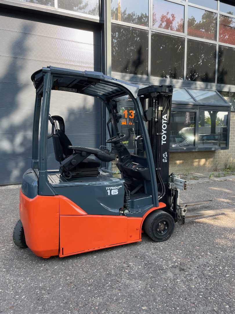 Gabelstapler gebraucht TOYOTA FBE16T ELEKTRO DREIRADFRONTSTAPLER (13068341)