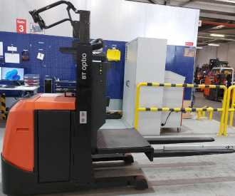 Gabelstapler gebraucht TOYOTA OSE100W ELEKTRO NIEDERHUBKOMMISSIONIERER (13034891) backdrop