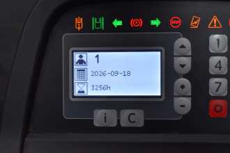 Gabelstapler gebraucht TOYOTA RRE 140 H /58789/ ELEKTRO SCHUBMASTSTAPLER (13068697)