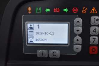 Gabelstapler gebraucht TOYOTA RRE 140 HE /59029/ ELEKTRO SCHUBMASTSTAPLER (13073125)