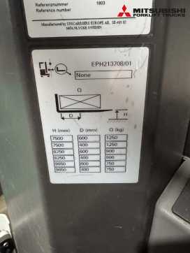 Gabelstapler gebraucht UNICARRIERS 125DTFVI900EPH DIESEL HOCHHUBKOMMISSIONIERER (13061284)