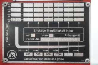 Gabelstapler gebraucht WEITERE M1216 EEX ELEKTRO SCHUBMASTSTAPLER (13067923)