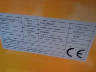 Gabelstapler gebraucht WEITERE TRP0007 ELEKTRO NIEDERHUBWAGENDEICHSEL (13070420)