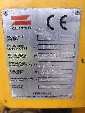 Gabelstapler gebraucht WEITERE ZEPHIR 650 DIESEL SCHLEPPER (13014093)