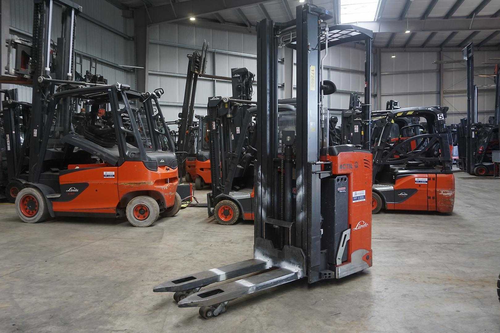 Használt targonca ACTIL L 1350 - 5.500mm Triplex - 1.956 Stunden ELEKTRO HOCHHUBWAGENFAHRERSTAND (13048847)