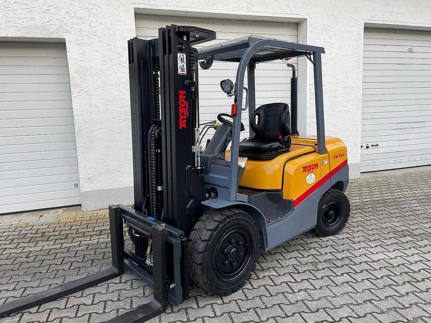 Használt targonca AYSON FD35T DIESEL VIERRADFRONTSTAPLER (12983374)