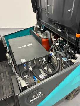 Használt targonca BAOLI KBE20LIG1 ELEKTRO VIERRADFRONTSTAPLER (13053061)