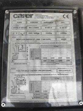 Használt targonca CARER A100X ELEKTRO VIERRADFRONTSTAPLER (13047820)