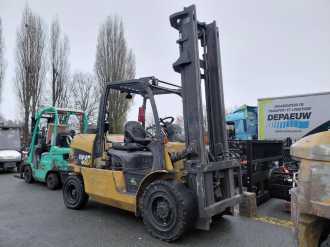 Használt targonca CATERPILLAR DP55NT MC DIESEL VIERRADFRONTSTAPLER (13005259)