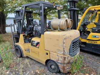Használt targonca CATERPILLAR GC55K GAS VIERRADFRONTSTAPLER (12992775)