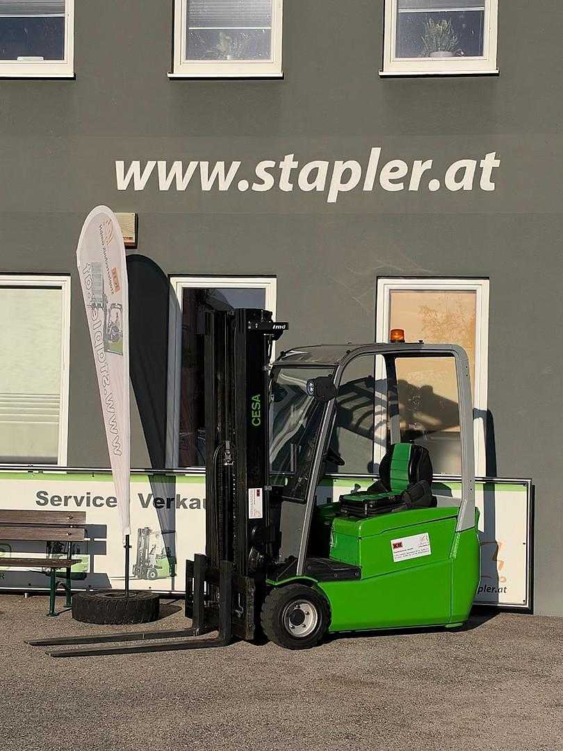 Használt targonca CESAB B 318 ELEKTRO DREIRADFRONTSTAPLER (13073102)