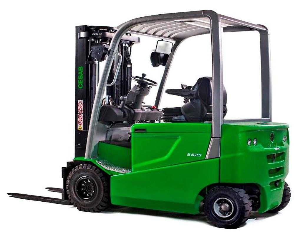 Használt targonca CESAB B630 ELEKTRO VIERRADFRONTSTAPLER (12890991)