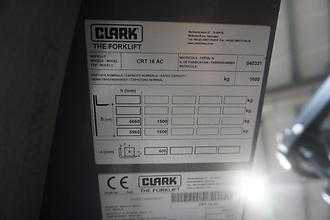 Használt targonca CLARK CRT 16AC - Nur 3.371 Stunden ELEKTRO SCHUBMASTSTAPLER (13047785)