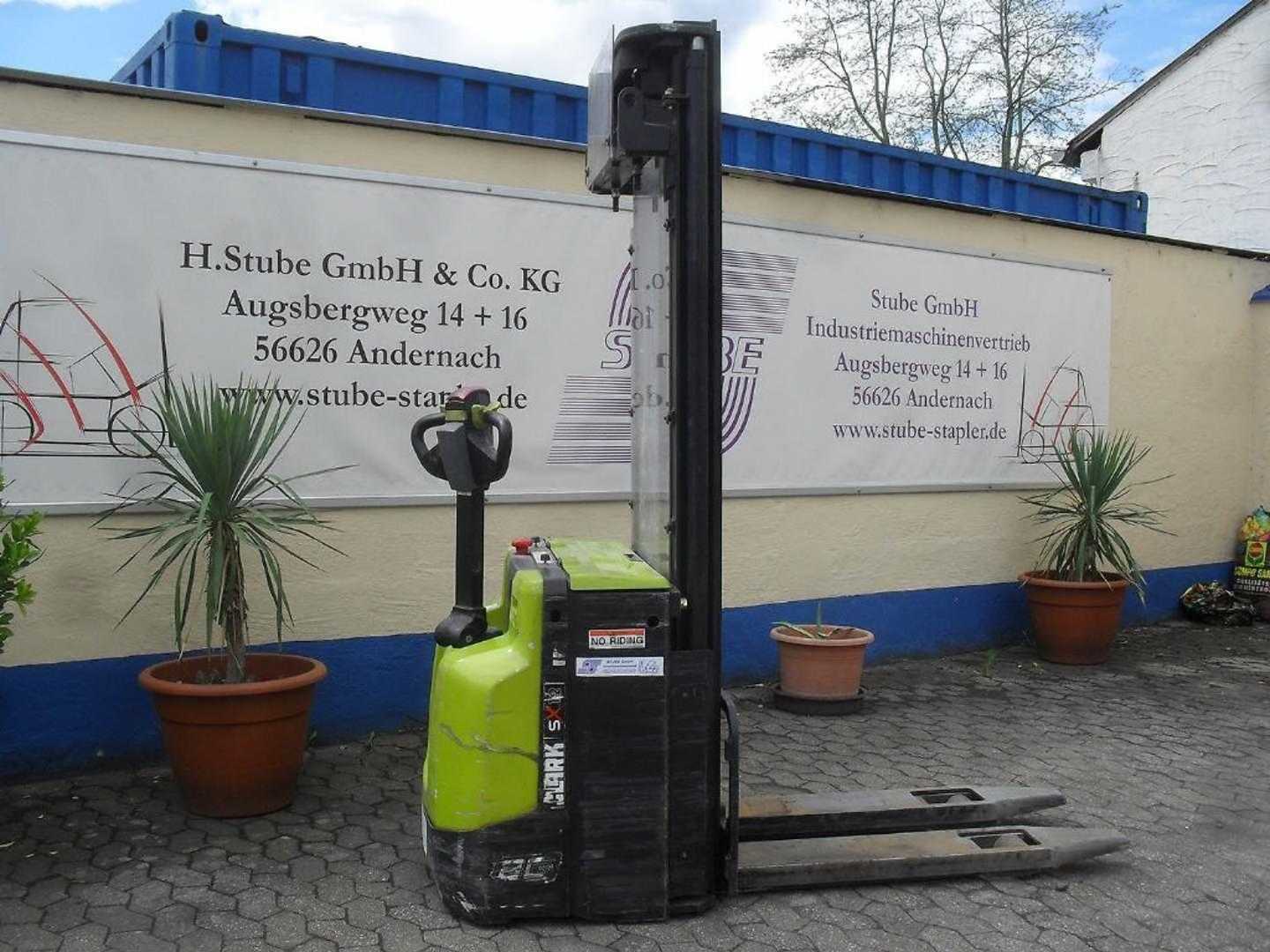 Használt targonca CLARK SX12 ELEKTRO HOCHHUBWAGENDEICHSEL (12892306)