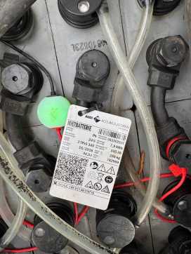 Használt targonca CROWN DT 3040 Baujahr 2018/ Stunden 5502 Akku 2018 ELEKTRO HOCHHUBWAGENDEICHSEL (13071049)