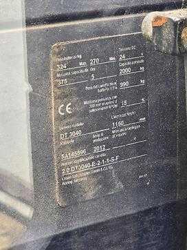 Használt targonca CROWN dt3040 ELEKTRO HOCHHUBWAGENFAHRERSTAND (13023429)