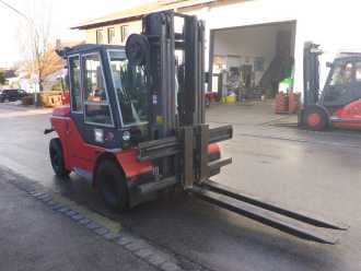 Használt targonca DAN_TRUCK 9660 DIESEL VIERRADFRONTSTAPLER (12795330)
