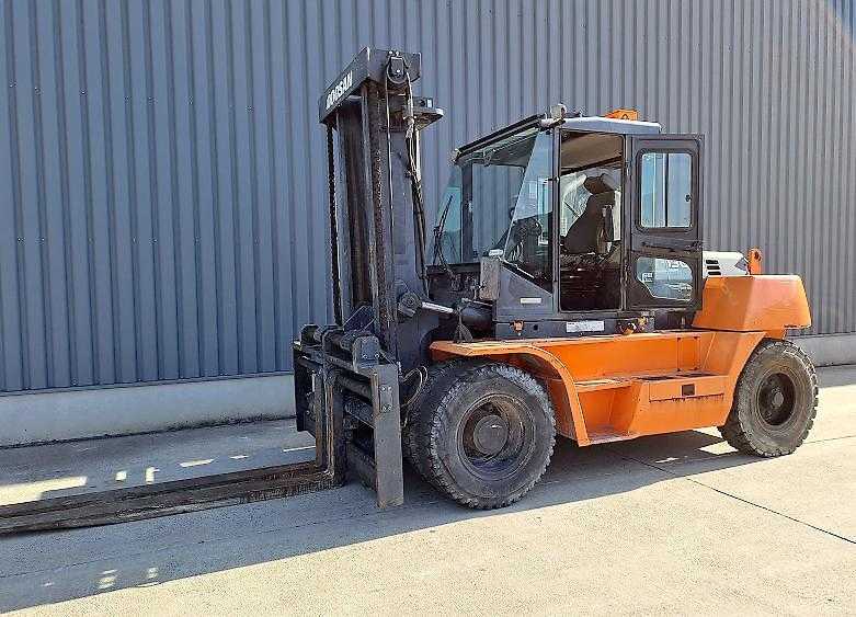 Használt targonca DOOSAN D130S-5 DIESEL VIERRADFRONTSTAPLER (13073737)