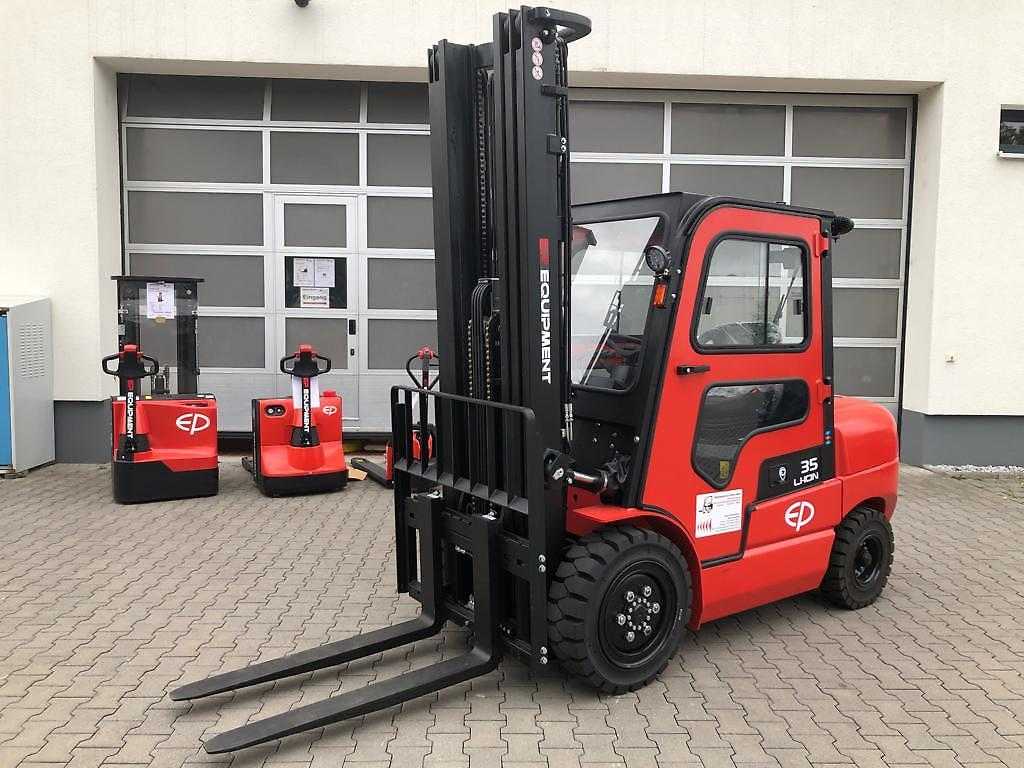 Használt targonca EP EFL 352 ELEKTRO VIERRADFRONTSTAPLER (12968863)