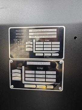 Használt targonca EP RTF25-4L1-HV ELEKTRO GELAENDESTAPLER (13068683)