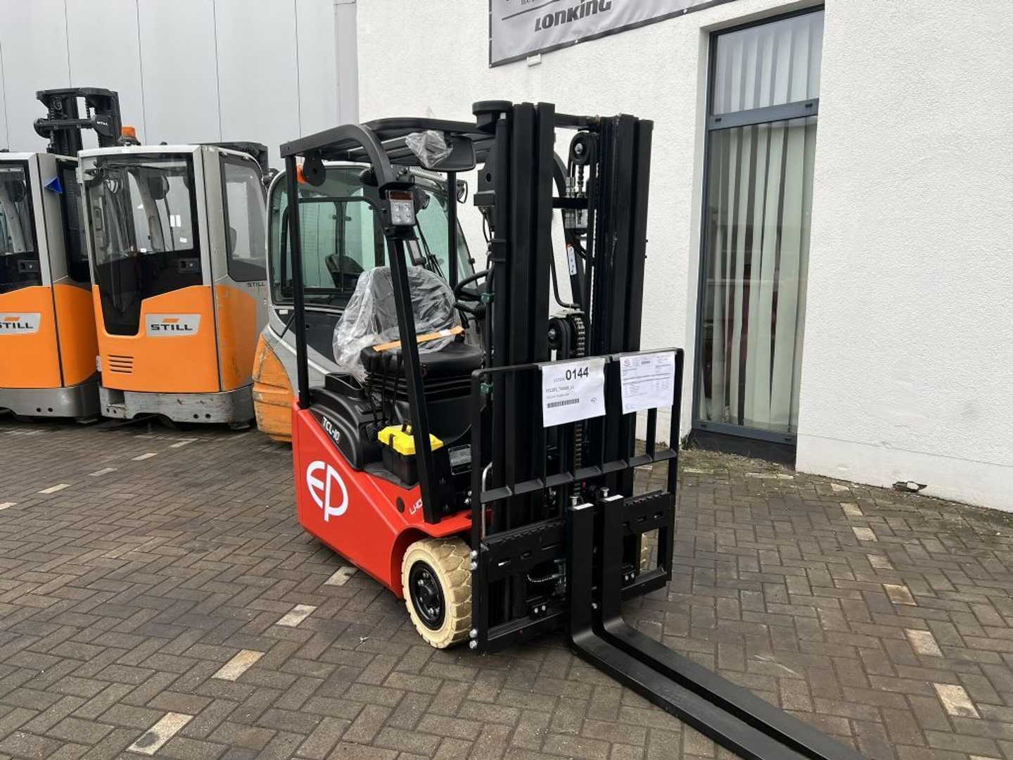 Használt targonca EP TCL101 ELEKTRO VIERRADFRONTSTAPLER (13012710)