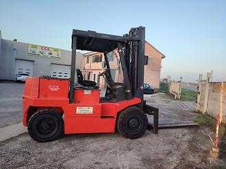 Használt targonca FENWICK E60 ELEKTRO VIERRADFRONTSTAPLER (13014584)