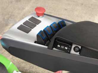 Használt targonca HANGCHA XC25Hi-2 (CPD25-XCY2H-SI) ELEKTRO VIERRADFRONTSTAPLER (13053383)