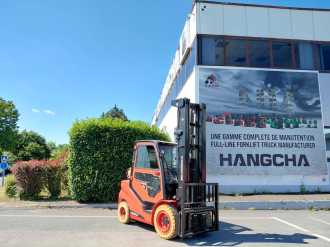 Használt targonca HANGCHA XF35G-2 GAS VIERRADFRONTSTAPLER (12970517)