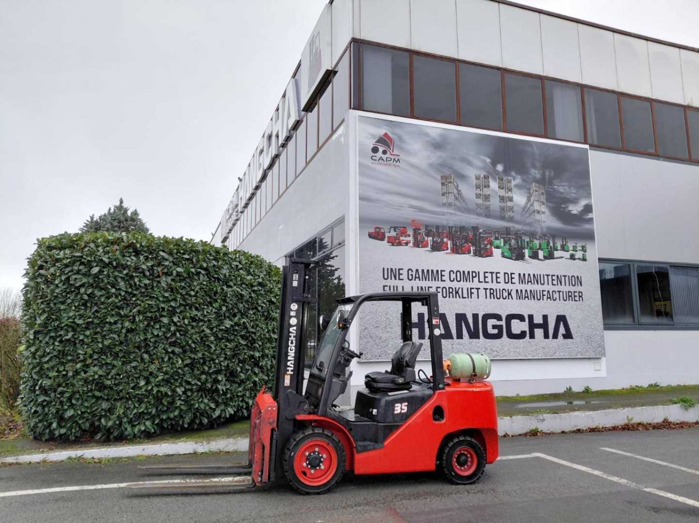 Használt targonca HANGCHA XF35G GAS VIERRADFRONTSTAPLER (13005261)