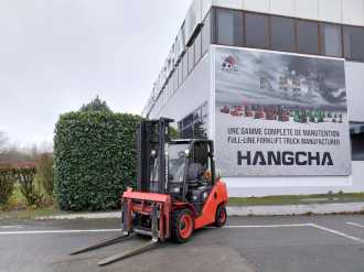 Használt targonca HANGCHA XF35G GAS VIERRADFRONTSTAPLER (13005261)