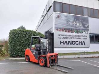 Használt targonca HANGCHA XF35G GAS VIERRADFRONTSTAPLER (13005261)