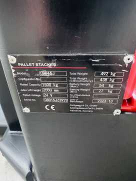 Használt targonca HELI CDD15J CD15 ELEKTRO HOCHHUBWAGENDEICHSEL (13065097)