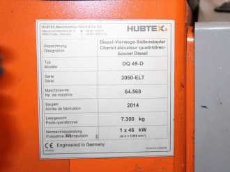 Használt targonca HUBTEX DQ 45 D DIESEL VIERWEGESTAPLER (12828668)